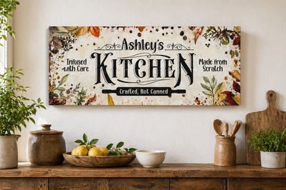 Seasoned with style Canvas