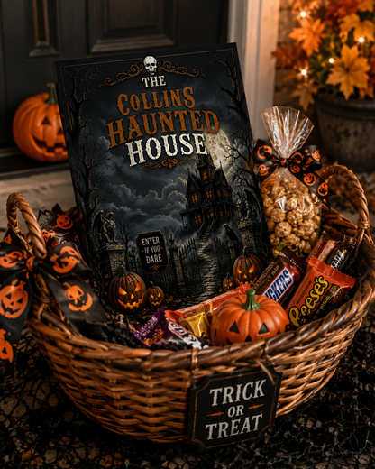 Haunted House Canvas
