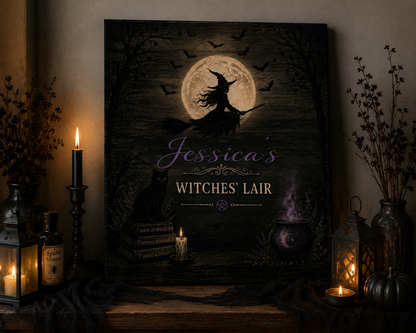 Witch's Lair Canvas