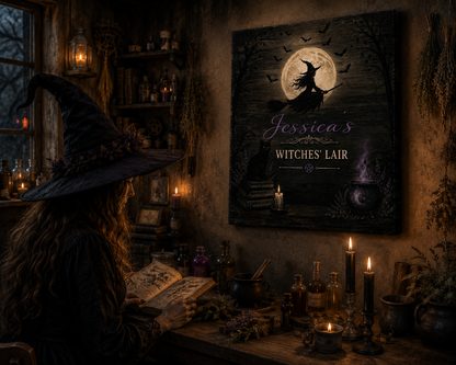 Witch's Lair Canvas