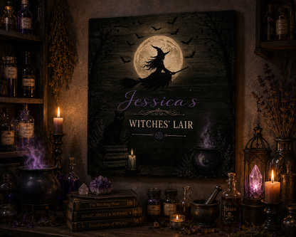 Witch's Lair Canvas