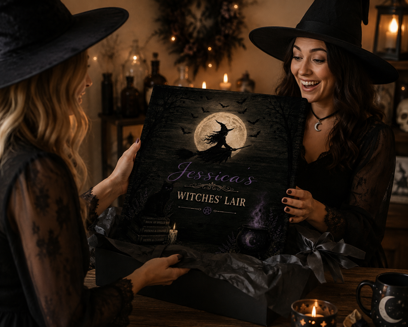 Witch's Lair Canvas