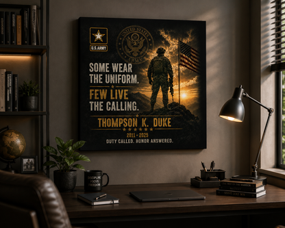 U.S Army Canvas