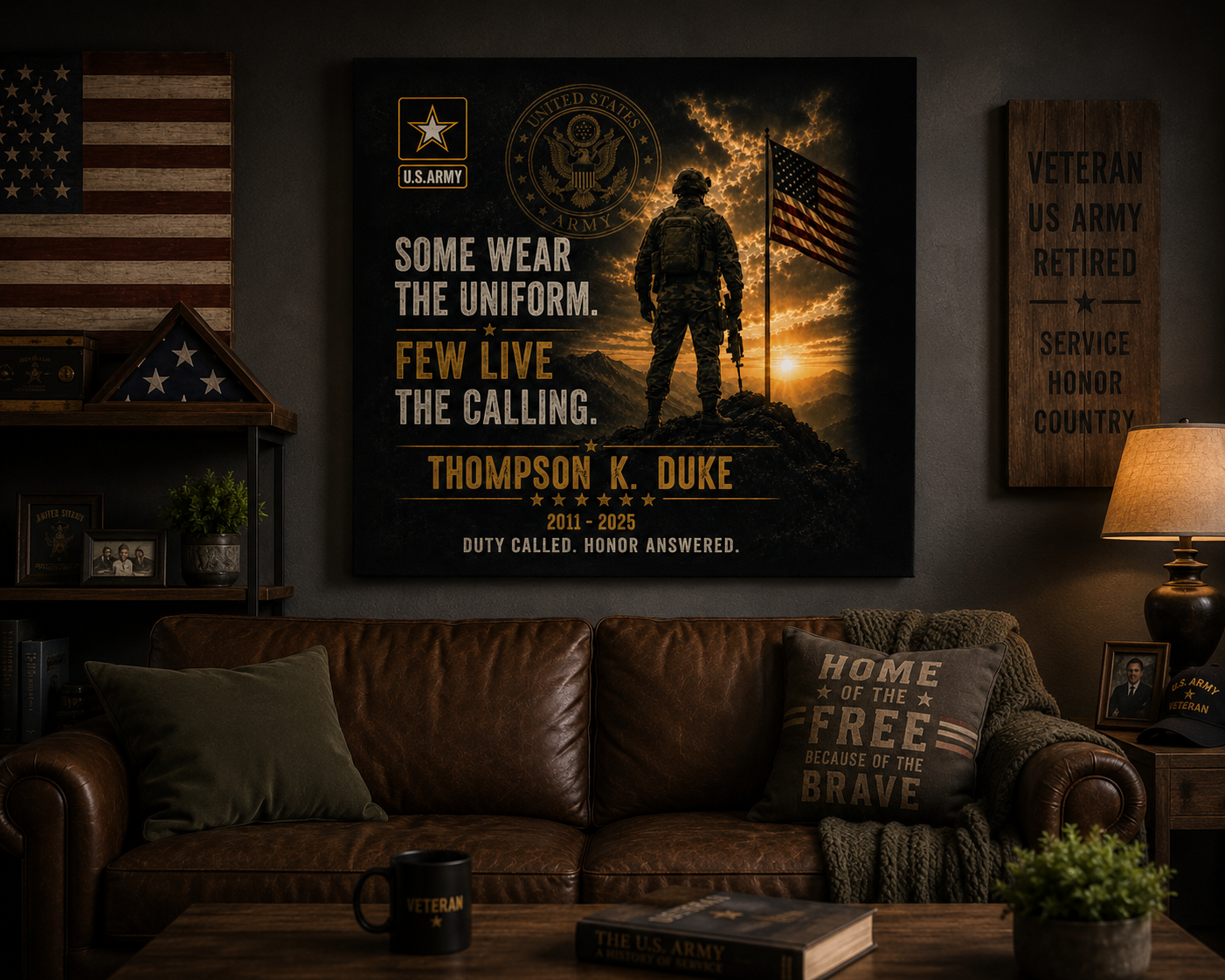 U.S Army Canvas