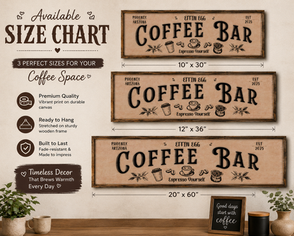 Coffee Bar Canvas