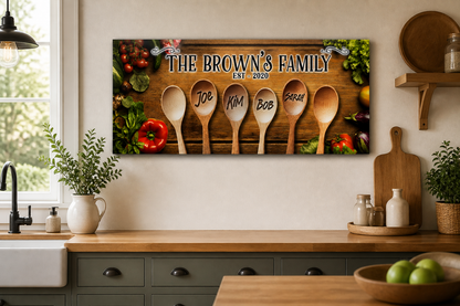 Family Name Canvas