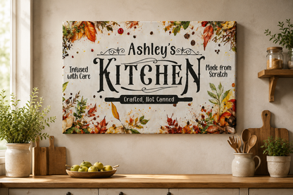 Seasoned with style Canvas