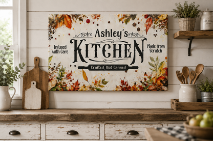 Seasoned with style Canvas