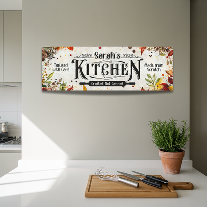 Seasoned with style Canvas