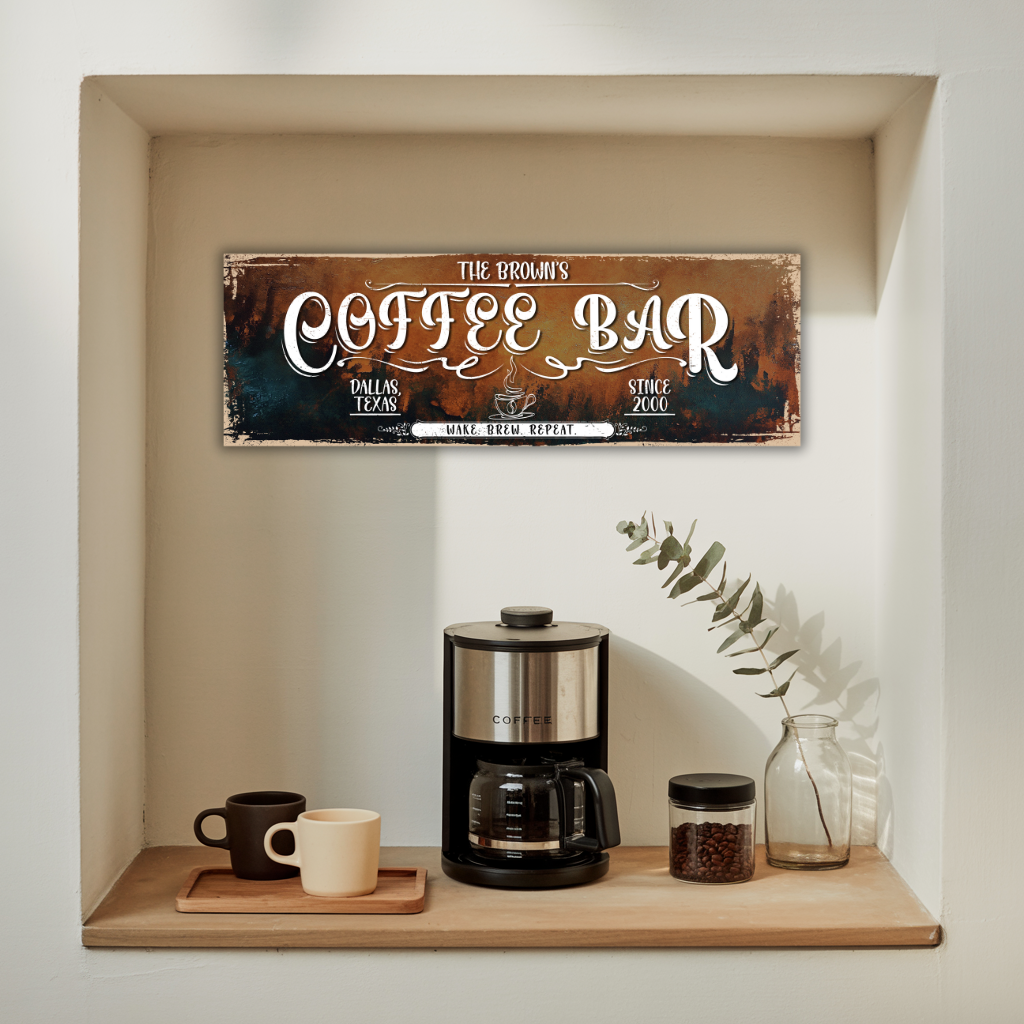 Wake.Brew.Repeat Canvas