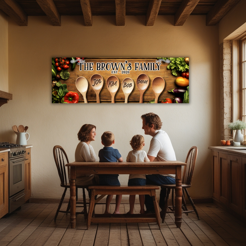 Family Name Canvas