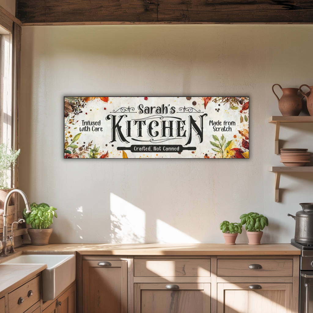 Seasoned with style Canvas